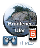 Brodtener Ufer im Nebel